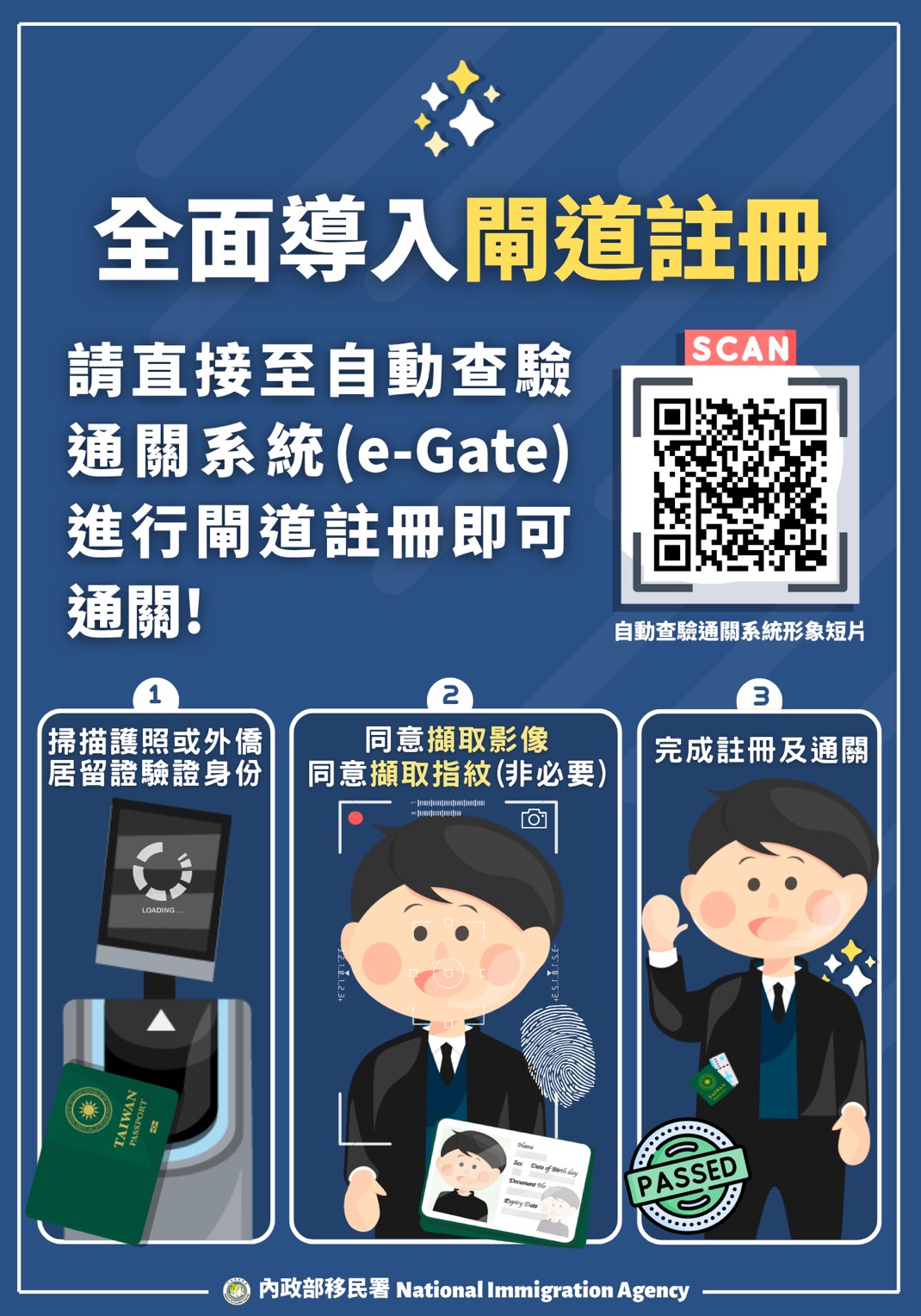自 115 年 6 月 1 日起，全國戶政事務所停止受理「人工入出國自動查驗通關註冊服務」-詳細內容請按我